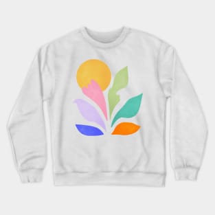 Sun & Leaves: Matisse Pastel Series 04 Crewneck Sweatshirt